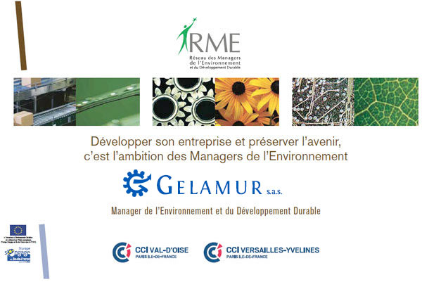Gelamur membre du Réseau des Managers pour l'Environnement des Yvelines et de l'Essonne